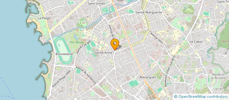 localisation de l'entreprise POSEIDON à MARSEILLE