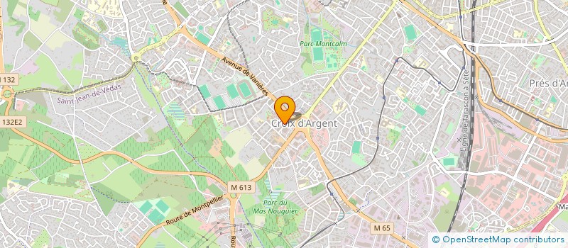 localisation de l'entreprise POSEIDON à MONTPELLIER