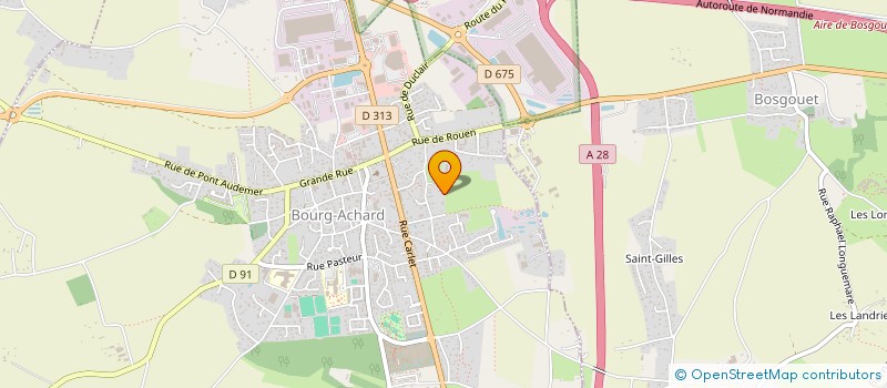 localisation de l'entreprise POSEIDON  BOURG-ACHARD