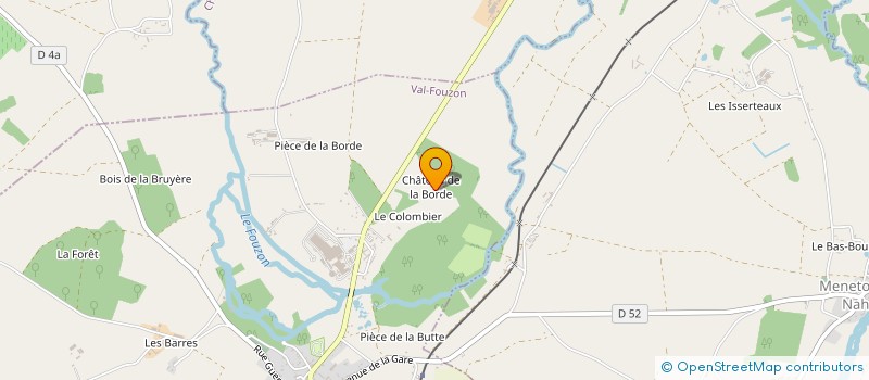 localisation de l'entreprise POSEIDON  VAL-FOUZON