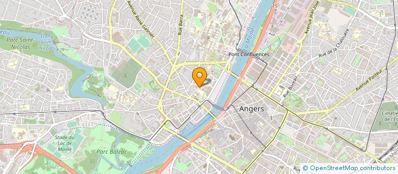 localisation de l'entreprise POSEIDON LAVAGE DU GRAND OUEST à ANGERS