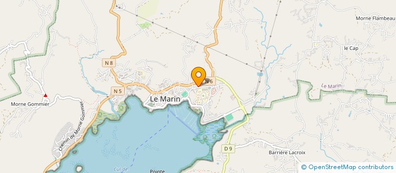 localisation de l'entreprise POSEIDON S.C  LE MARIN