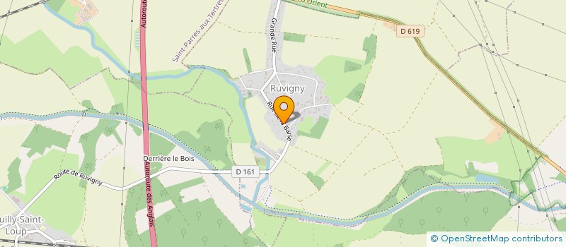 localisation de l'entreprise POSEIDON TERRASSEMENT  RUVIGNY