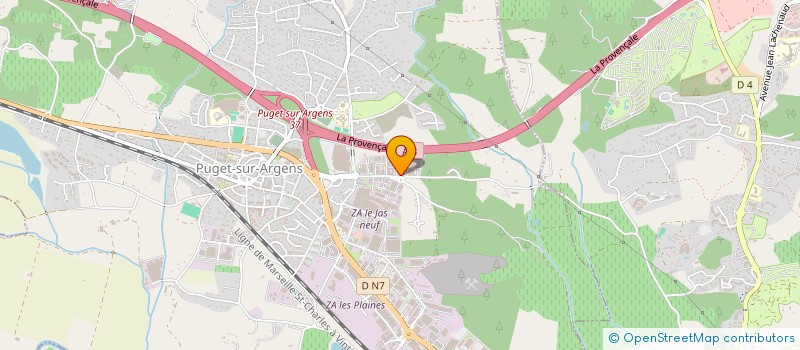 localisation de l'entreprise POSEIDON YACHTING à PUGET-SUR-ARGENS