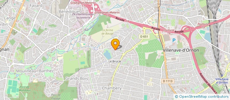localisation de l'entreprise POSES VENTES CUISINES à VILLENAVE-D'ORNON