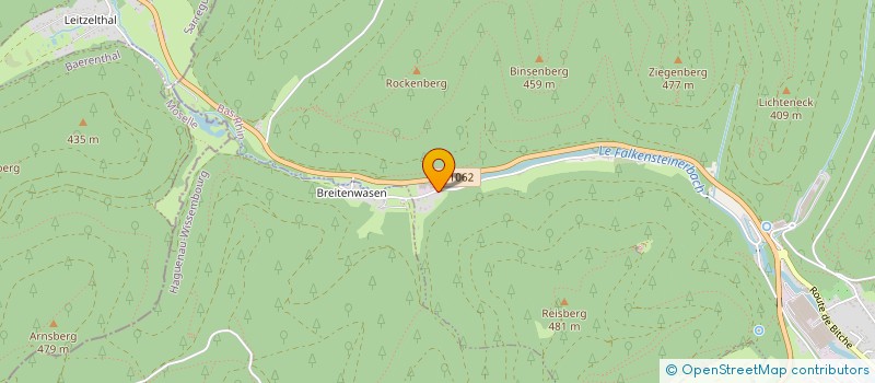 localisation de l'entreprise POSEST REVETEMENT  NIEDERBRONN-LES-BAINS