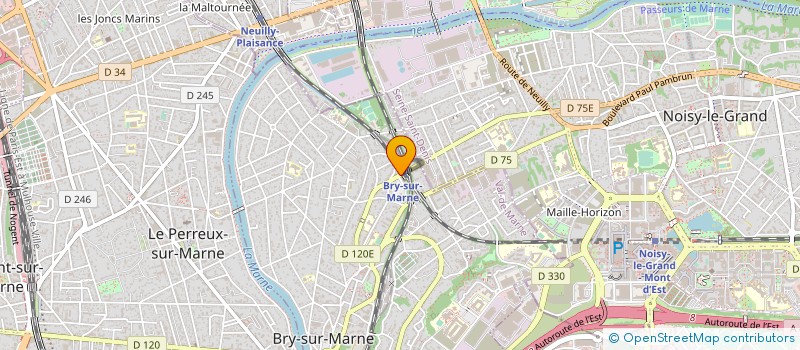 localisation de l'entreprise POSEUR DE BORDURE TP à BRY SUR MARNE