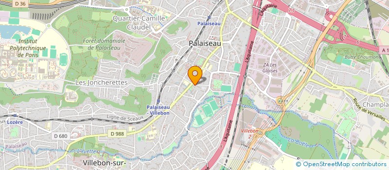 localisation de l'entreprise POSEXPERT à PALAISEAU