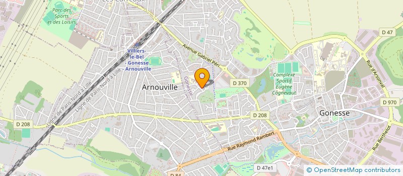 localisation de l'entreprise POSI CRUMBLE  CERGY