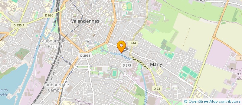 localisation de l'entreprise POSIDONI  VALENCIENNES