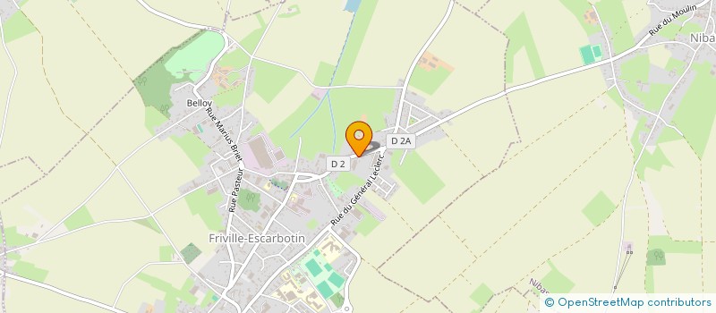 localisation de l'entreprise POSIDONIE  FRIVILLE-ESCARBOTIN