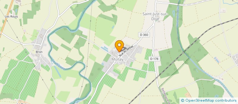 localisation de l'entreprise POSILIPPE IMMOBILIER  SAINT-JUST-SUR-DIVE