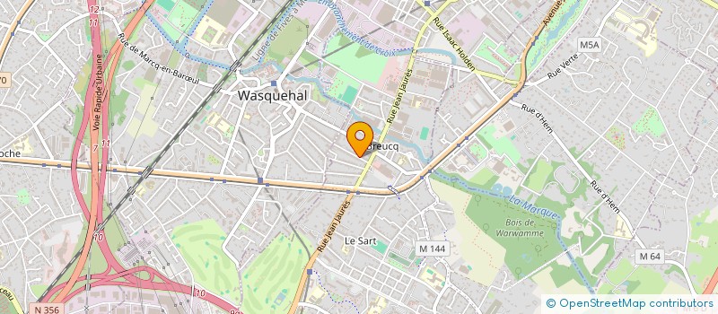 localisation de l'entreprise POSIT!F  LILLE