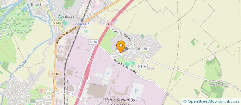 localisation de l'entreprise POSITANO  LIEU-SAINT-AMAND