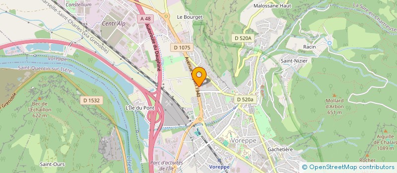 localisation de l'entreprise POSITANO  VOREPPE