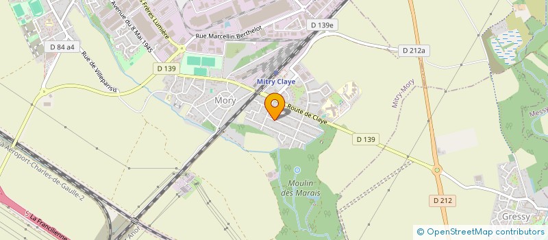 localisation de l'entreprise POSITIF à MITRY-MORY