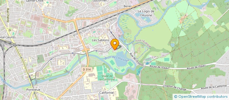 localisation de l'entreprise POSITIF ACTIFS  LE MANS