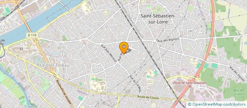 localisation de l'entreprise POSITION LIBRE à SAINT-SEBASTIEN-SUR-LOIRE