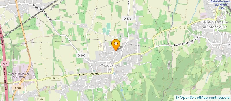 localisation de l'entreprise POSITIV-BUILDINGS  CHASSELAY