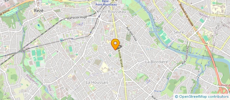 localisation de l'entreprise POSITIVE  REZE