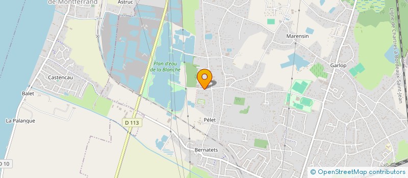 localisation de l'entreprise POSITIVE  AMBARES-ET-LAGRAVE