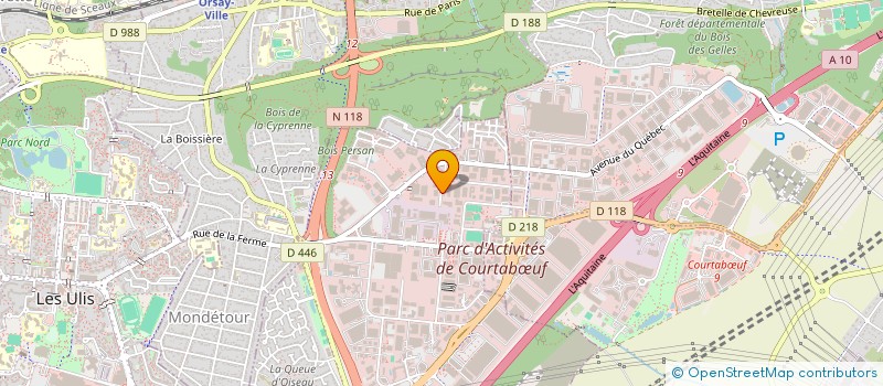 localisation de l'entreprise POSITIVE HOME à LES ULIS