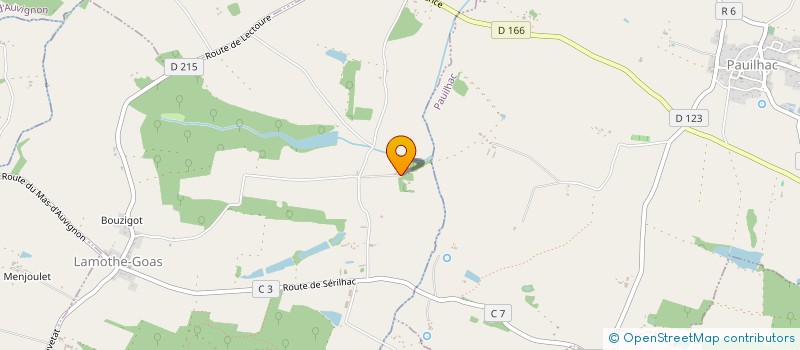 localisation de l'entreprise POSITIVE IMPACT ATELIER  LAMOTHE-GOAS