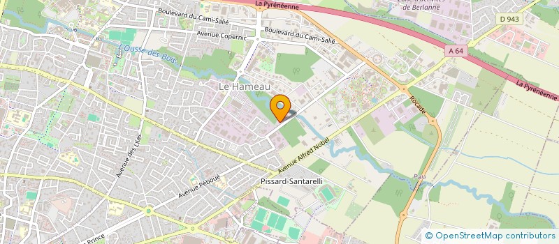 localisation de l'entreprise POSITIVE JUMP à PAU