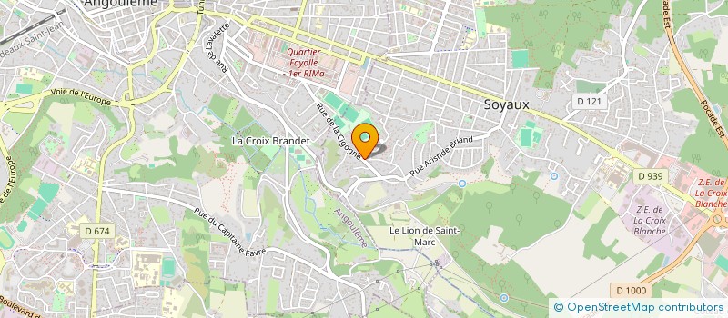 localisation de l'entreprise POSITIVE VALUE à SOYAUX