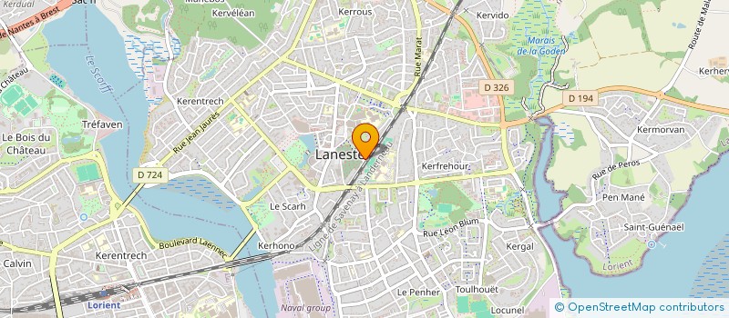 localisation de l'entreprise POSITIVEMENT BOIS  LANESTER