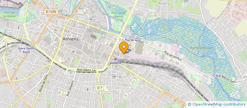 localisation de l'entreprise POSOS  AMIENS