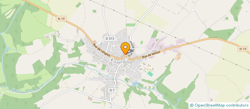 localisation de l'entreprise POSPIESCH J C ET MICHELINE à FAYL-BILLOT