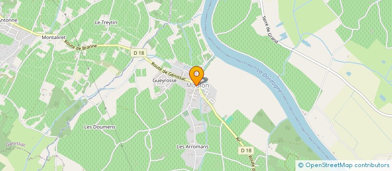 localisation de l'entreprise POSSAMAI  MOULON