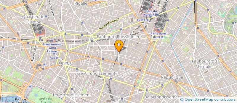 localisation de l'entreprise POSSEL & CO  PARIS