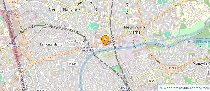 localisation de l'entreprise POSSIBILIA  NEUILLY-PLAISANCE