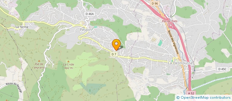 localisation de l'entreprise POSSIBILITY STUDIES NETWORK  PEYPIN