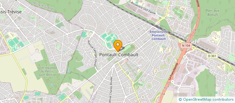 localisation de l'entreprise POSSIBLES à PONTAULT-COMBAULT