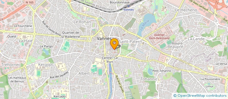 localisation de l'entreprise POSSIMEX à VANNES