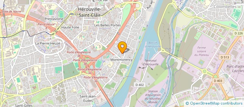 localisation de l'entreprise POSSUMUS à HEROUVILLE-SAINT-CLAIR