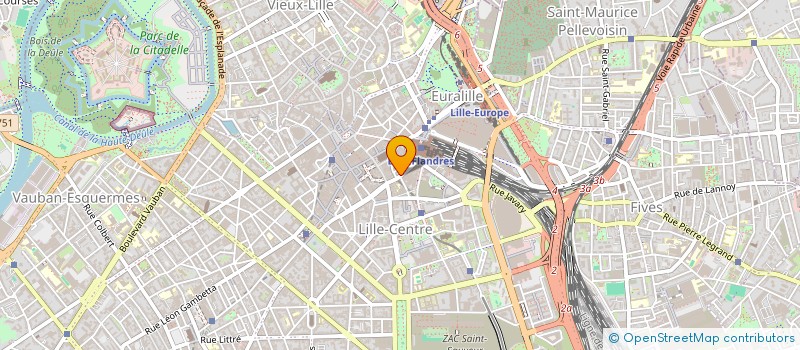 localisation de l'entreprise POST ALL à LILLE