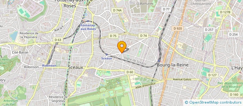 localisation de l'entreprise POST-AND-PRAY CONSEIL à SCEAUX