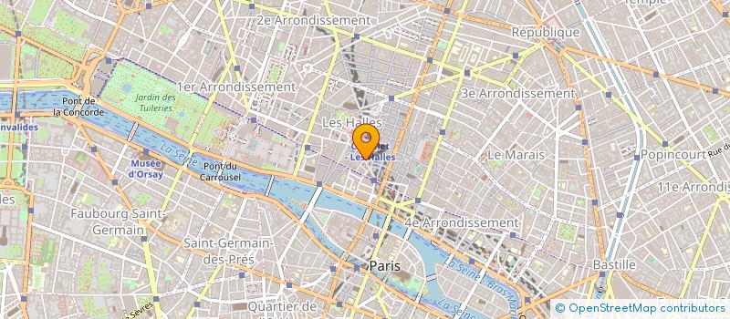 localisation de l'entreprise POST FASHION à PARIS