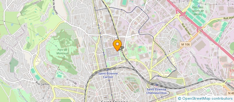 localisation de l'entreprise POST INDUSTRIAL CRAFTS  SAINT-ETIENNE
