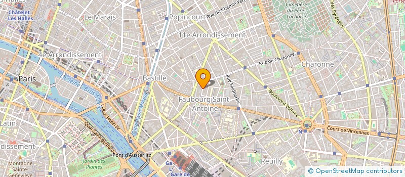 localisation de l'entreprise POST INDUSTRIAL LIGHT II  PARIS