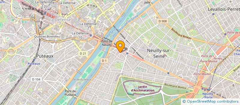 localisation de l'entreprise POST LOGIC à NEUILLY-SUR-SEINE