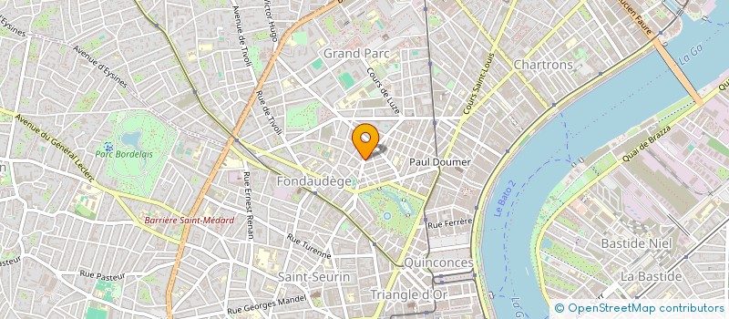 localisation de l'entreprise POST SCRIPTUM  BORDEAUX