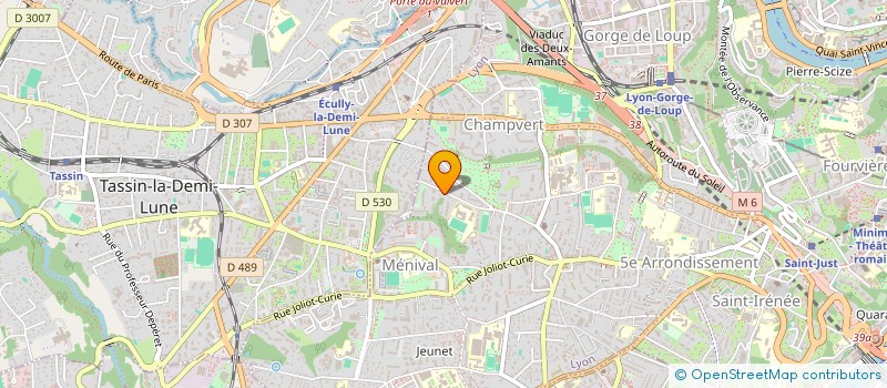 localisation de l'entreprise POST SCRIPTUM CREQUI  LYON