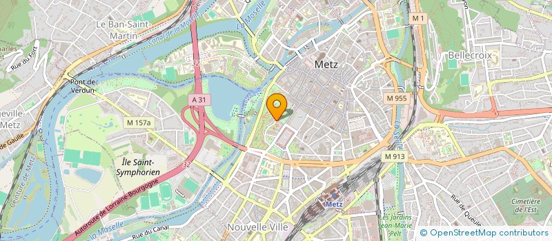 localisation de l'entreprise POST-TEXT  METZ