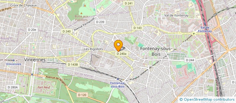 localisation de l'entreprise POST TRADE EFFICIENCY à FONTENAY-SOUS-BOIS