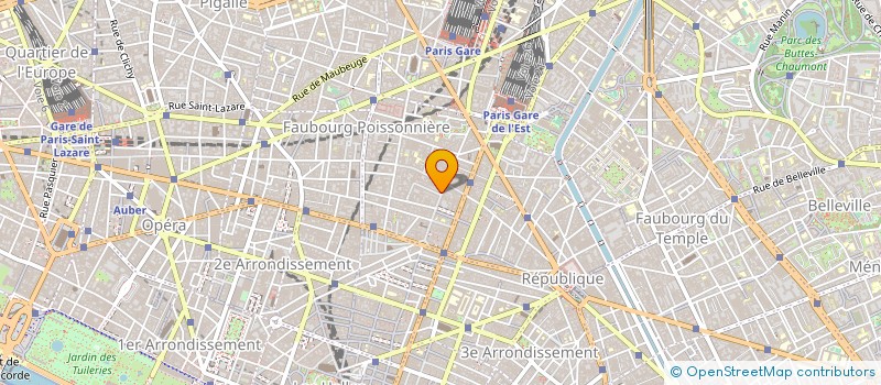 localisation de l'entreprise POSTALIOS  PARIS